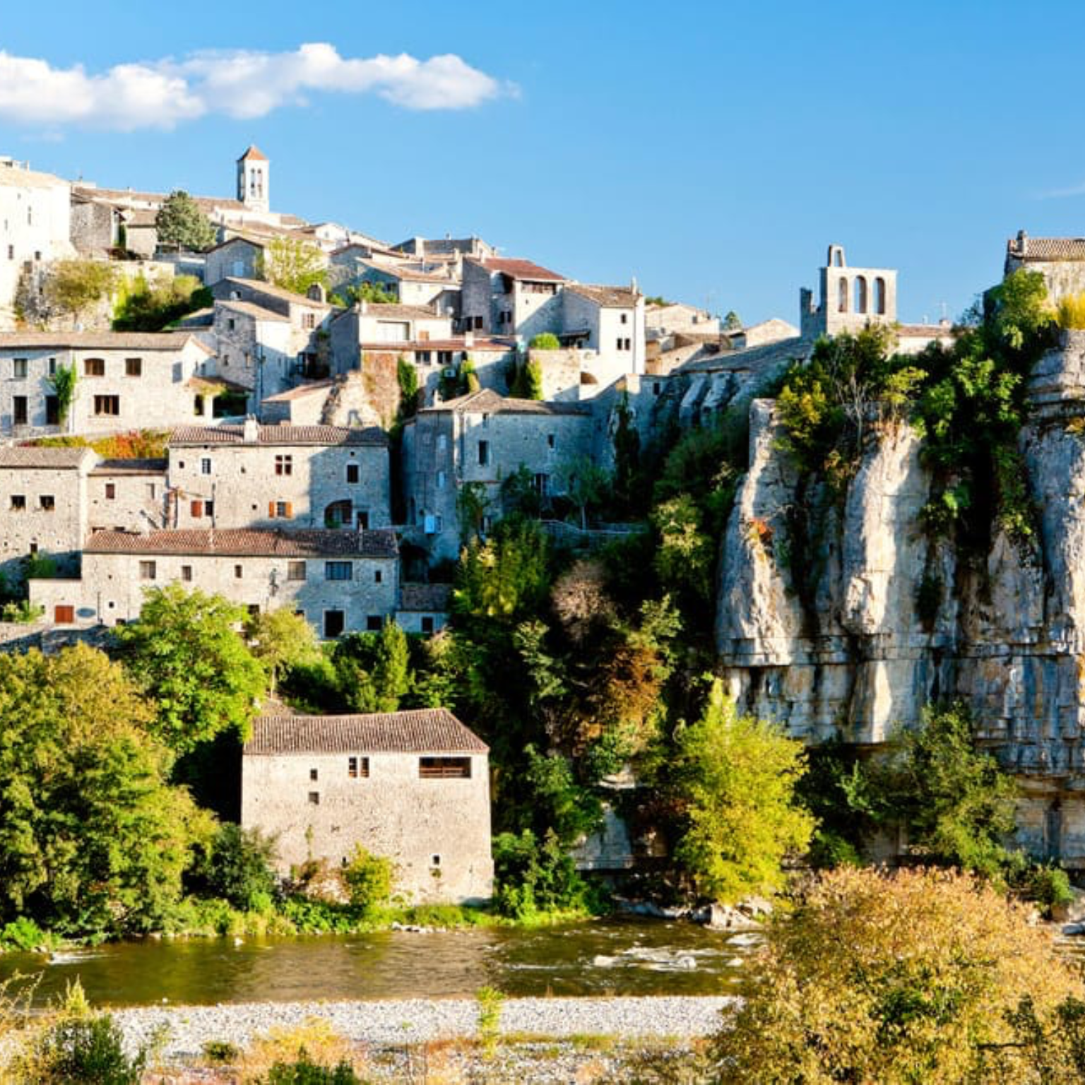 Village Balazuc en Ardèche