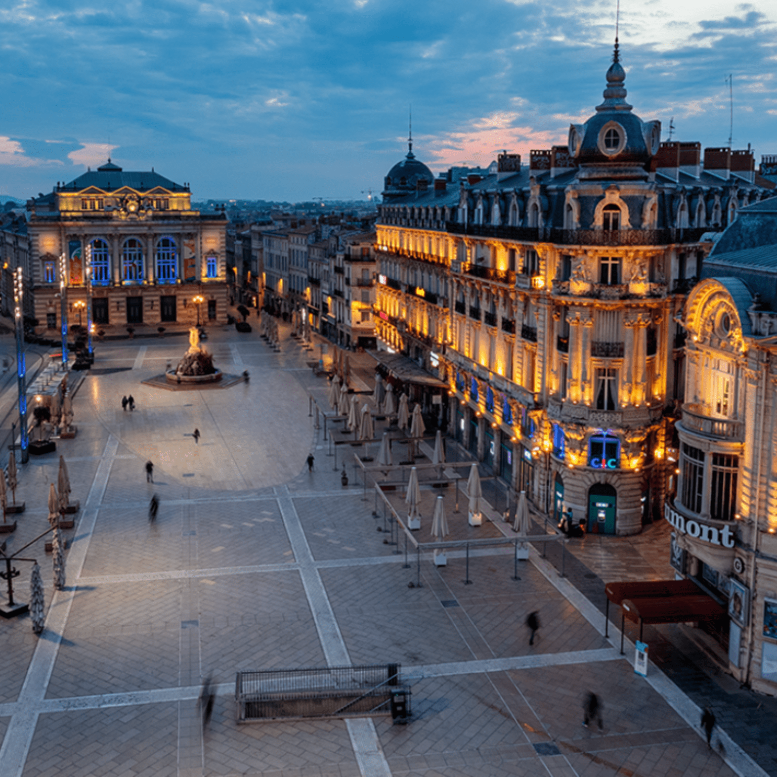 Montpellier place de la comédie